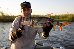 Werner Nel joined InsideAngling at Ichingo Chobe River Lodge